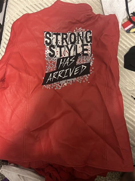 shinsuke nakamura strong style has arrived replica jacket|shinsuke nakamura wikipedia.